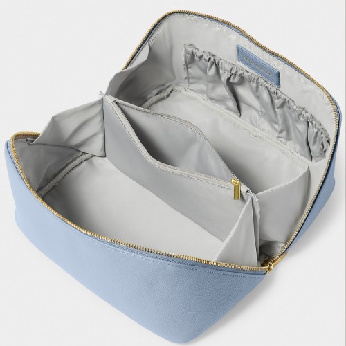 Katie Loxton Large Make Up/Wash Bag Blue Aura 2025