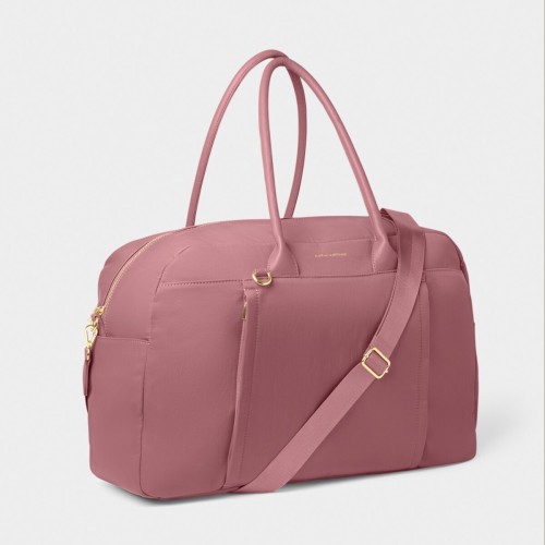 Katie Loxton Nylon-Luxe Everyday Holdall Deep Rose 2025