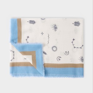 Katie Loxton Printed Scarf Boho Celestial