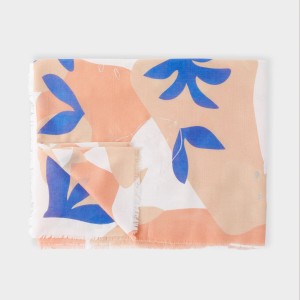 Katie Loxton Printed Foil Scarf Botanical 2025