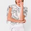 Katie Loxton Printed Foil Scarf Sunburst