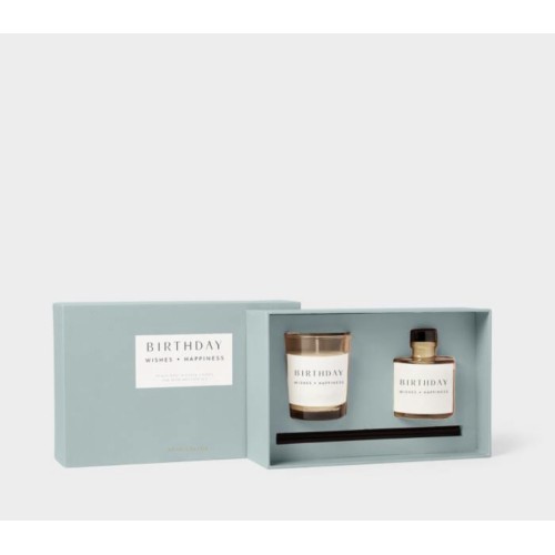 Katie Loxton Mini Votive And Mini Reed Diffuser Gift Set Birthday 2025