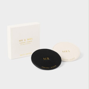 Katie Loxton Coaster Set Mr And Mrs 2025