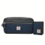Harris Tweed Gents Wash Bag Blue