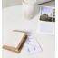 Katie Loxton Capri Canvas Passport Holder Tan and Off White