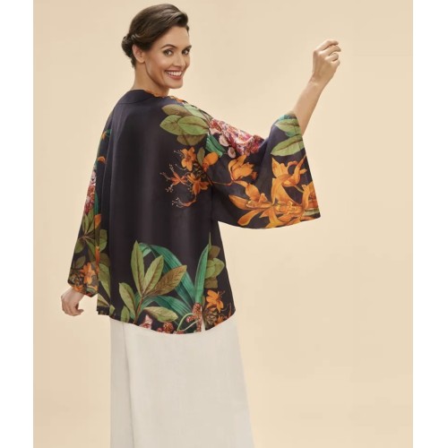 Powder Kimono Jacket - Botany Bliss