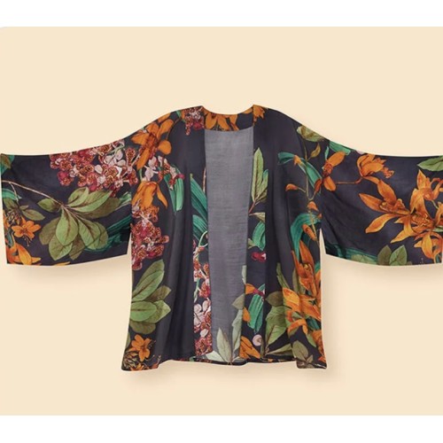Powder Kimono Jacket - Botany Bliss