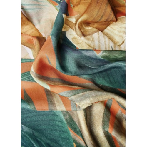 Powder Kimono Jacket - Painted Palms