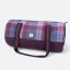 Harris Tweed Barrell Holdall Pink Check