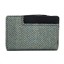 Turquoise Harris Tweed Medium Purse