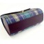 Harris Tweed Mini Day Bag Green and Purple Check