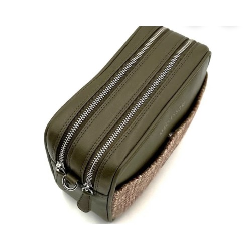 Harris Tweed Camera Bag Maple