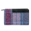 Pink & Purple Check Harris Tweed Medium Purse