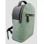 Harris Tweed Backpack Turquoise Herringbone