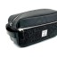 Harris Tweed Gents Wash Bag Charcoal