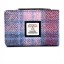 Harris Tweed Zip Purse Pink Check