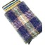 Harris Tweed Pop Up Card Holder Green and Purple Check