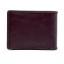 Harris Tweed Bifold Coin Wallet Blue Brown Check