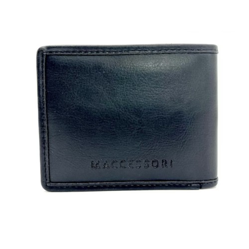 Harris Tweed Bifold Coin Wallet Charcoal