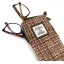 Harris Tweed Double Glasses Sleeve Maple