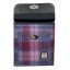 Pink & Purple Check Harris Tweed Satchel Bag