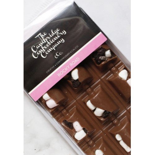 Cambridge Confectionary Chocolate Barrel Bar - Rocky Road