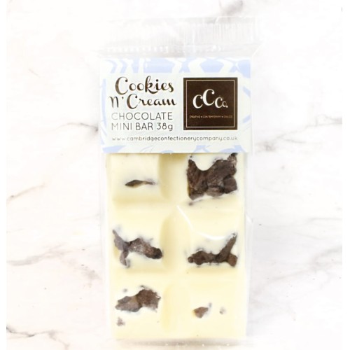 Cambridge Confectionary Chocolate Mini Bar - Cookies & Cream