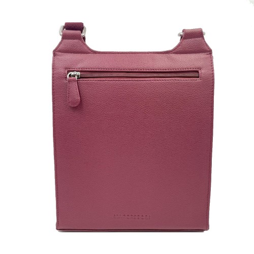 Purple Check Harris Tweed Satchel Bag