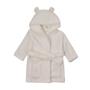 White First Dressing Gown (3-6 mths)
