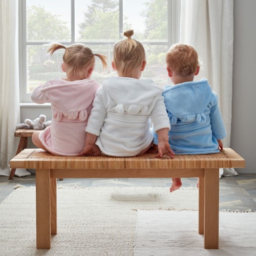 White First Dressing Gown (3-6 mths)