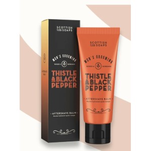 Scottish Fine Soaps Thistle & Black Pepper Aftershave Balm 75ml