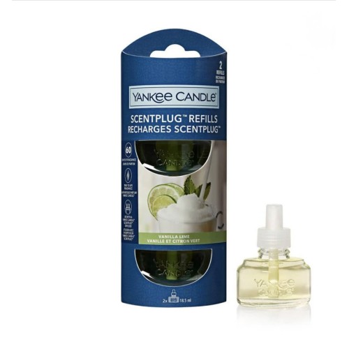 Yankee Candle Vanilla Lime Scent Plug Refill