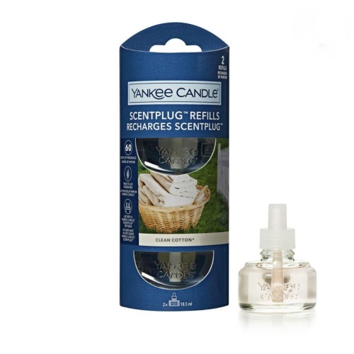 Yankee Candle Clean Cotton Scent Plug Refill