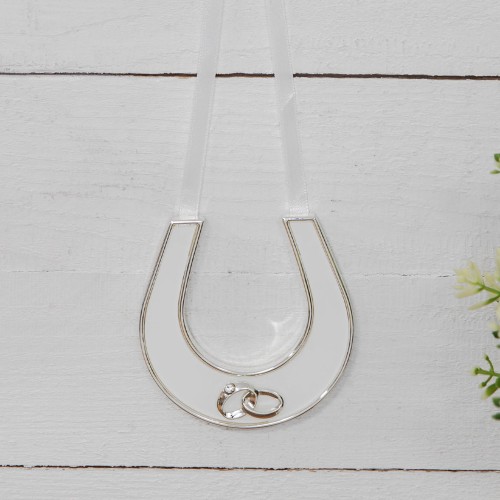 Amore SIlverplated Horseshoe in Gift Box