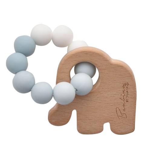 Bambino Elephant Teether Blue