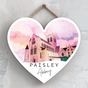 Paisley Abbey Hanging Heart