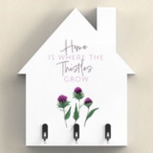 Home Is Where The Thistles Grow Sign