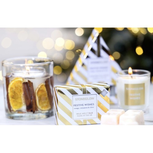 Stoneglow Festive Wishes Wax Melt Bar