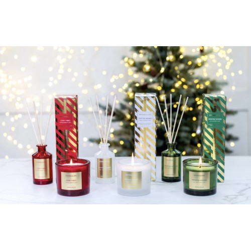 Stoneglow Frosted Woods Scented Candle