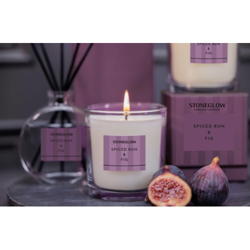 Stoneglow Modern Classics Spiced Rum & Fig Scented Candle