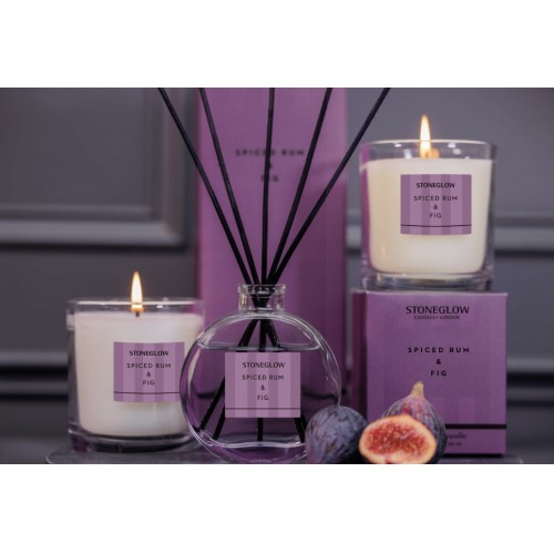 Stoneglow Modern Classics Spiced Rum & Fig Scented Candle