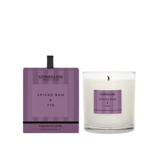 Stoneglow Modern Classics Spiced Rum & Fig Scented Candle