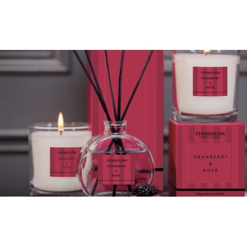 Stoneglow Cranberry & Rose Reed Diffuser
