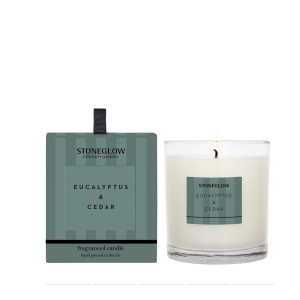 Stoneglow Eucalyptus & Cedar Scented Candle