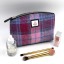 Harris Tweed Cosmetic Bag Pink Check