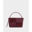 Katie Loxton Taya Woven Suede Small Handle Bag - Cherry