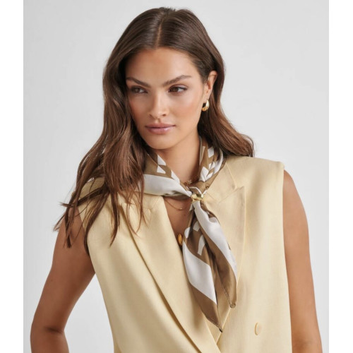 Katie Loxton Caramel Satin Multiway Scarf