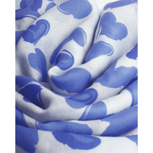 Katie Loxton White Abstract Heat Scarf