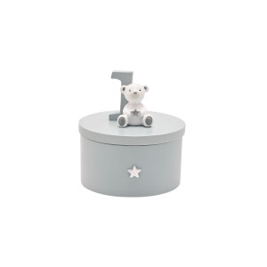 My 1st Birthday Trinket Box - Blue