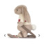 Jellycat Bashful Bunny Gold Medal Ski Outfit